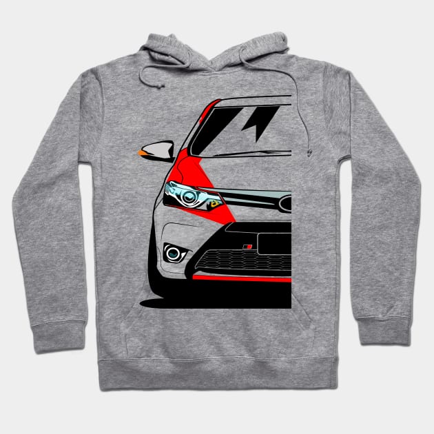 Vios GR Gazoo Racing Hoodie by gaplexio